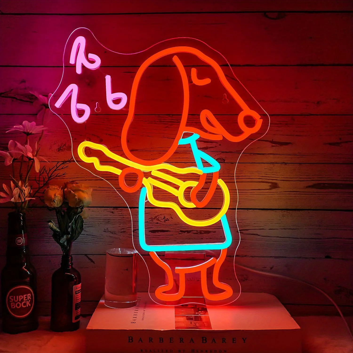 Kids Outdoor Gift Ideas - Dab Dog Neonbord met muts en