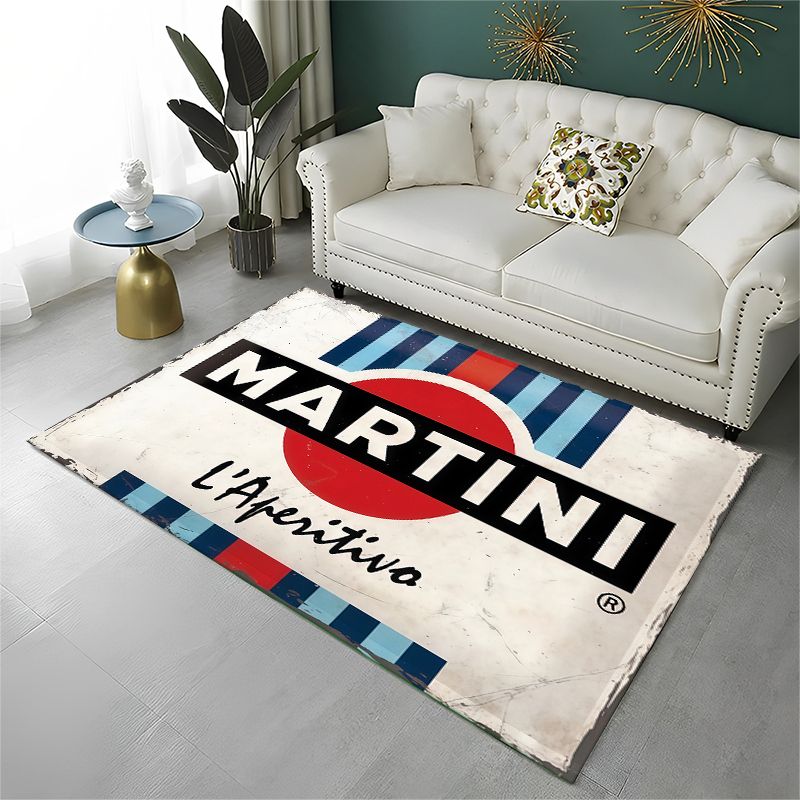 Kids Outdoor Flooring - Raceauto M-Martini Moto Antislip Vloerkleed voor