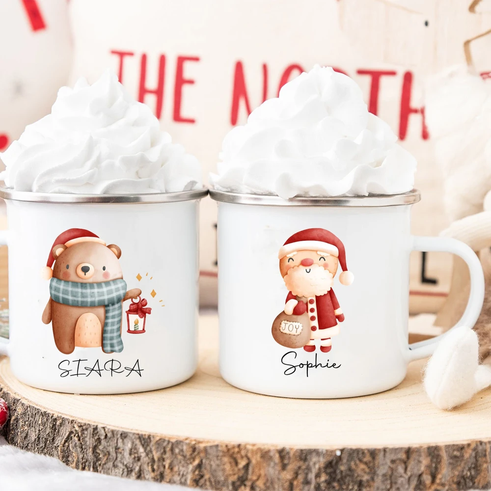 Kids Outdoor Gift Ideas - Gepersonaliseerde Kerst Childrens Hot Chocolate Mug