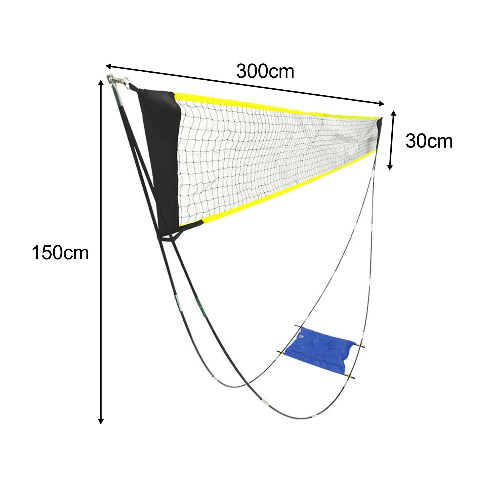 Kids Outdoor Volleyball Net - Badmintonnet met opbergtas voor sportnetten, volleybalnetten,