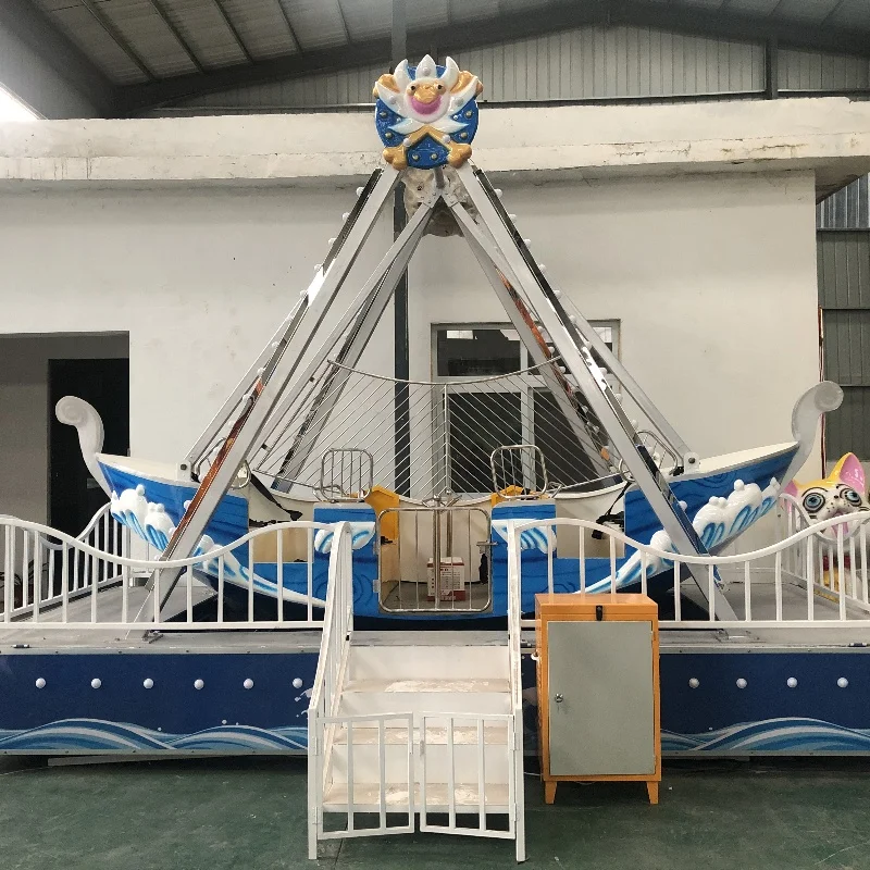 Kids Outdoor Adventure Park - Mini Piratenschip Kinder- & Volwassenenattractie Buiten