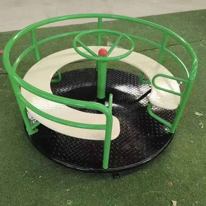 Kids Outdoor Adventure Park - Duurzame metalen draaistoel voor kinderen, buitenspeeltoestel,
