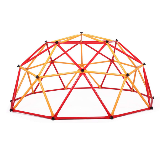 Kids Outdoor Climbing Dome - Geometrische Koepelklimmer Buitenspeeltoestel Jungle Gym voor