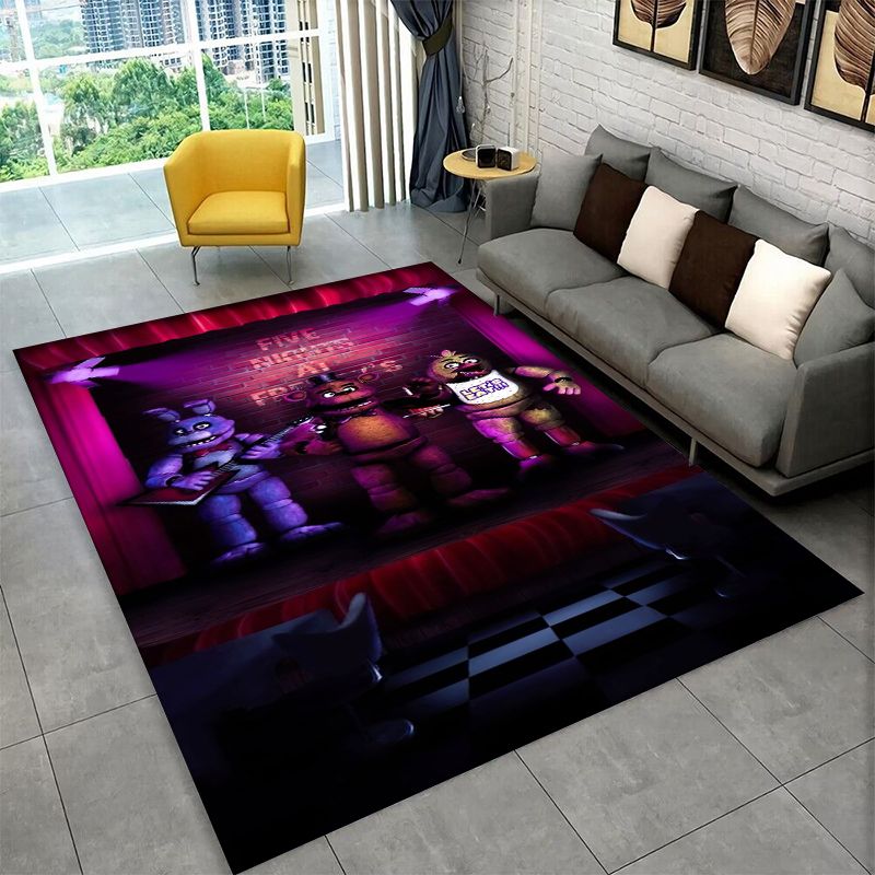 Kids Outdoor Flooring - Horror Game F-FNAF Freddy Antislip Area