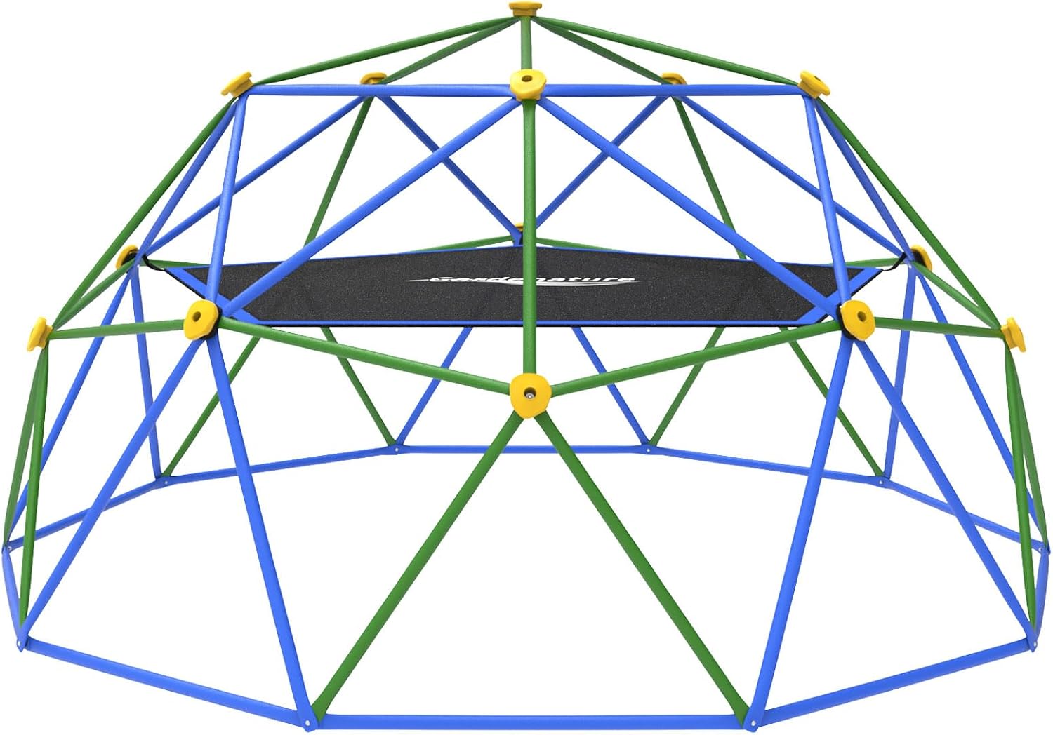 Kids Outdoor Climbing Dome - 10FT Klimdom met hangmat, buitenspeeltoestel voor