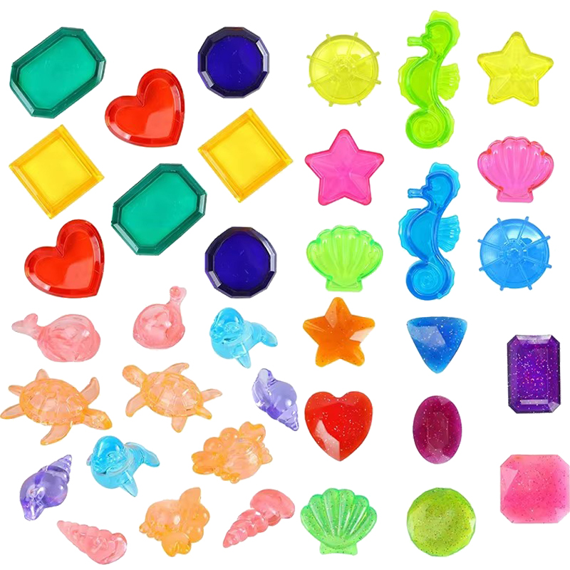 Kids Outdoor Activity Centre - Kinderen Gekleurde Plastic Gem Speelgoed Duikspellen
