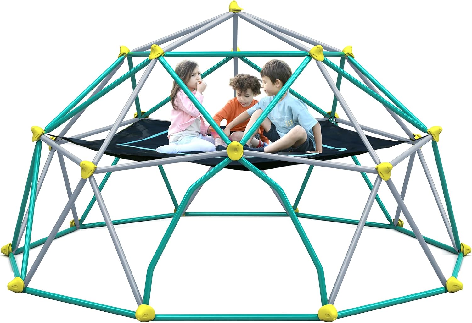 Kids Outdoor Climbing Dome - 13 FT Klimkoepel met speelhemel voor