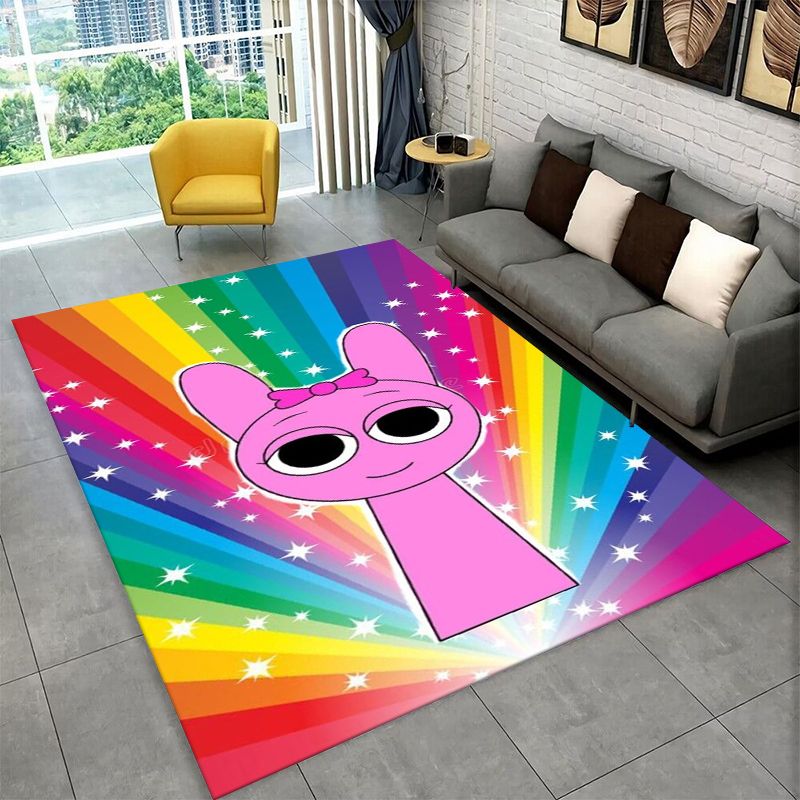 Kids Outdoor Flooring - Muziek Sprunki Incredibox Game Antislip Area