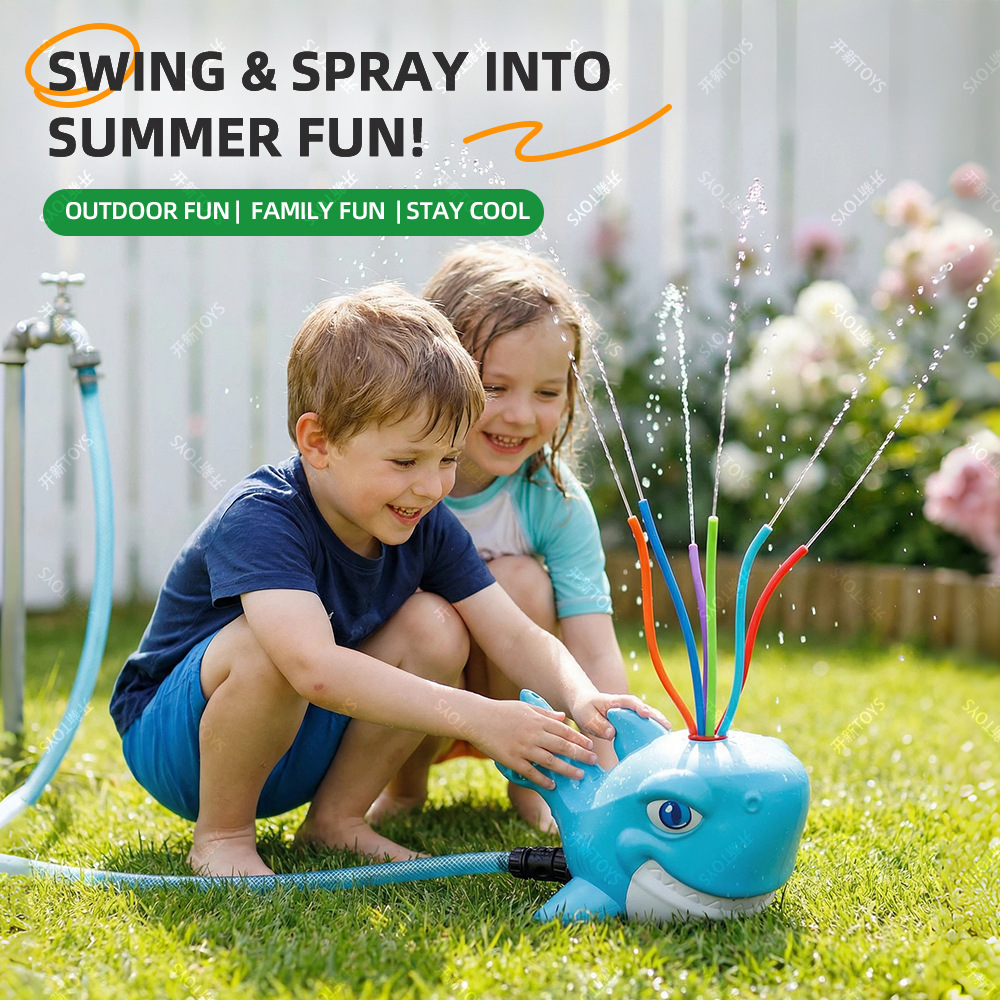 Cartoon Haaien Sprinkler Buite - Kids Outdoor Yard Tools recensie en prijs