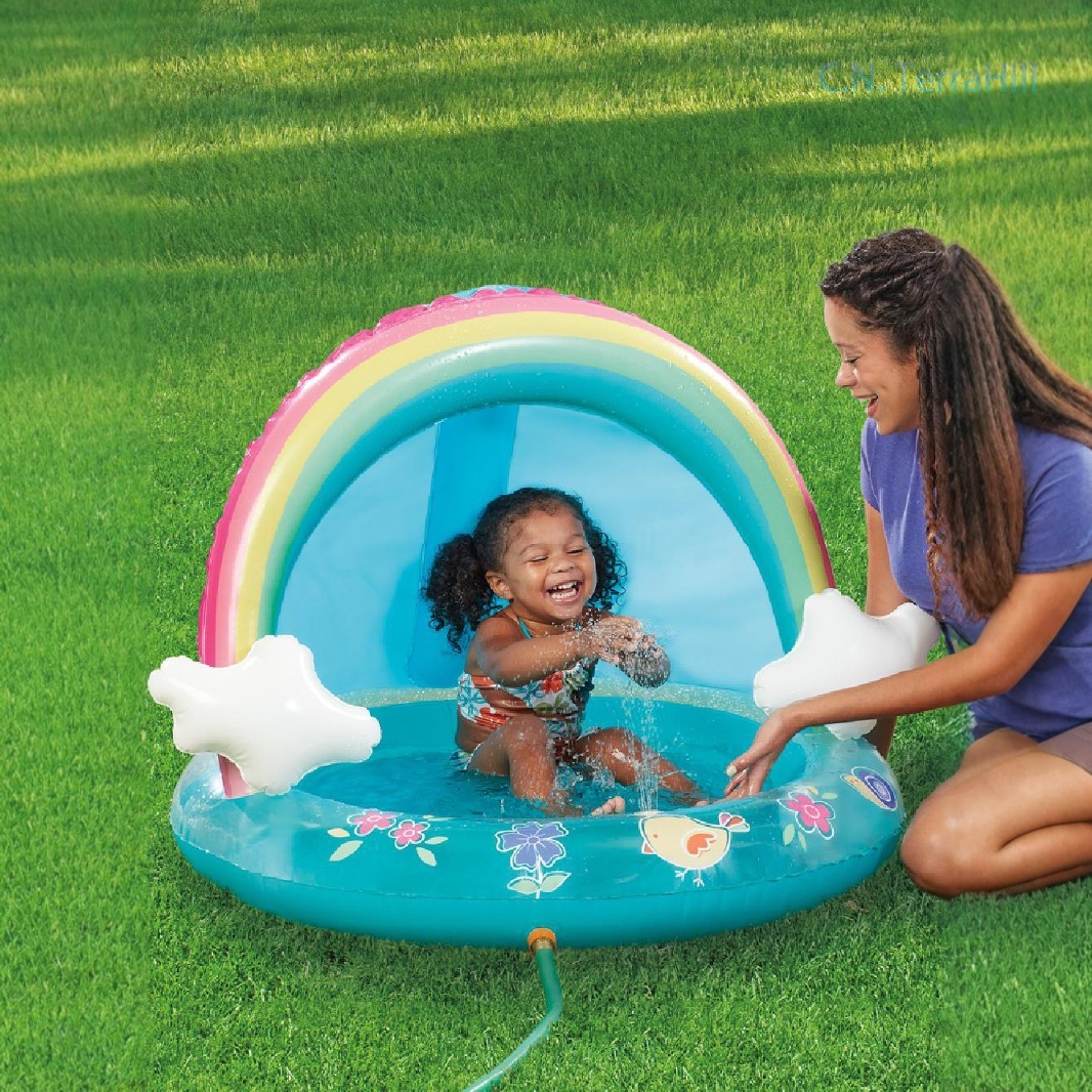 Opblaasbaar spetterbad voor ki - Kids Outdoor Water Play Table recensie en prijs