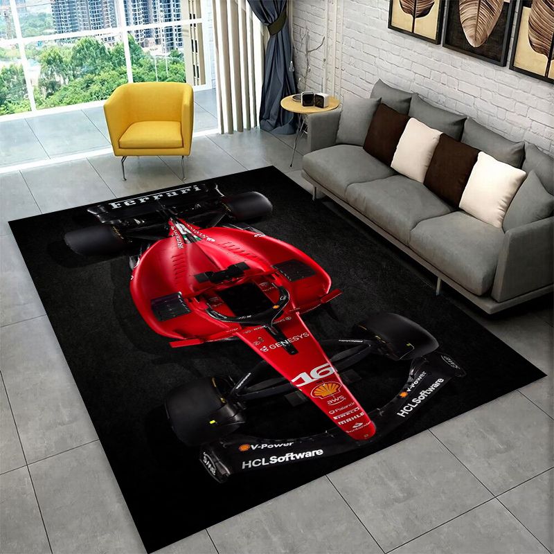 Retro F-Ferrarii Racing Car Mo - Kids Outdoor Flooring recensie en prijs