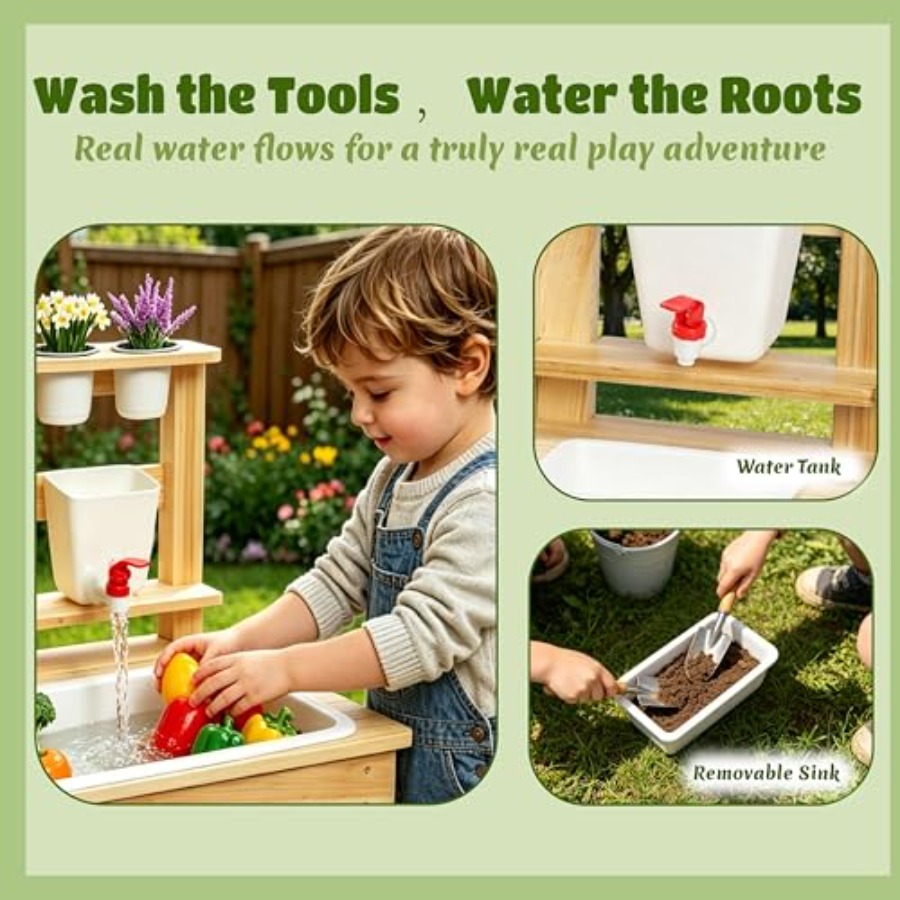 Buitenpotplantenbank voor kind - Kids Outdoor Chalkboard recensie en prijs