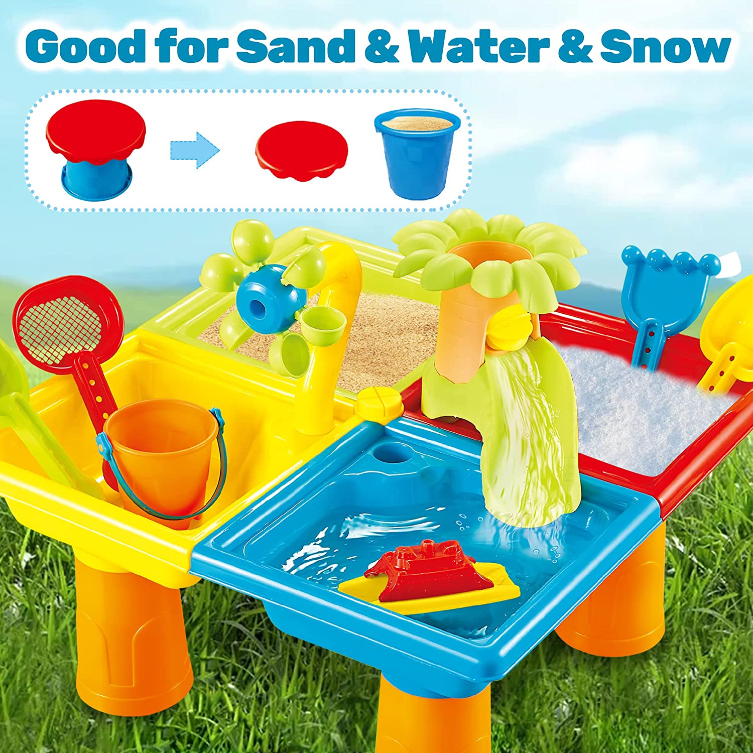 Strandtafel Zand Spelen Speelg - Kids Outdoor Water Play Table recensie en prijs