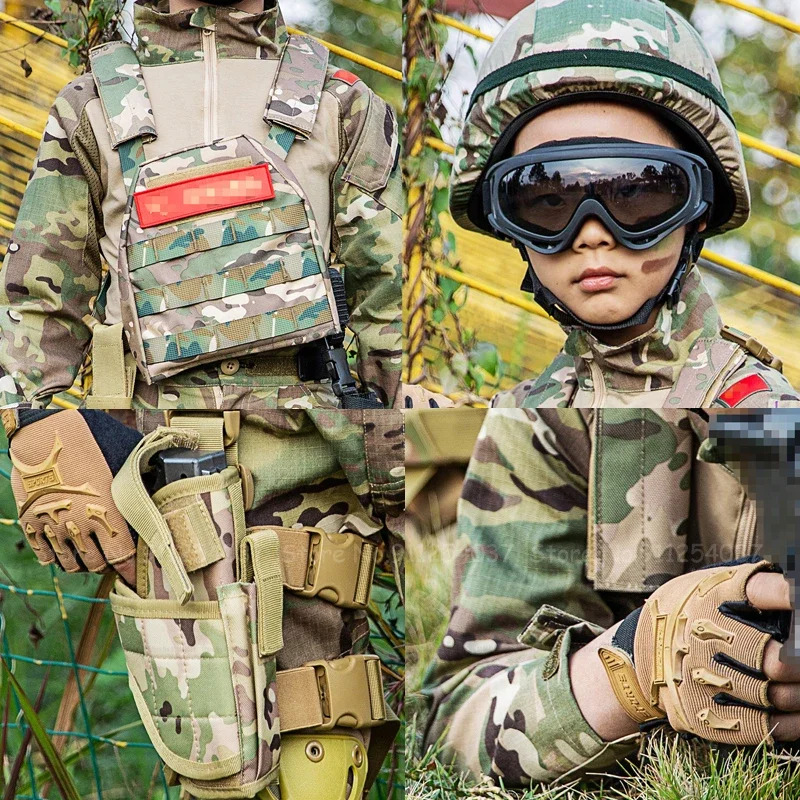 Kinderen Tactische Camouflage  - Kids Outdoor Youtube recensie en prijs
