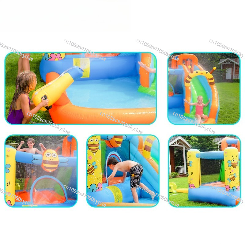 Opblaasbare springkasteel wate - Kids Outdoor Inflatable Water Slide recensie en prijs
