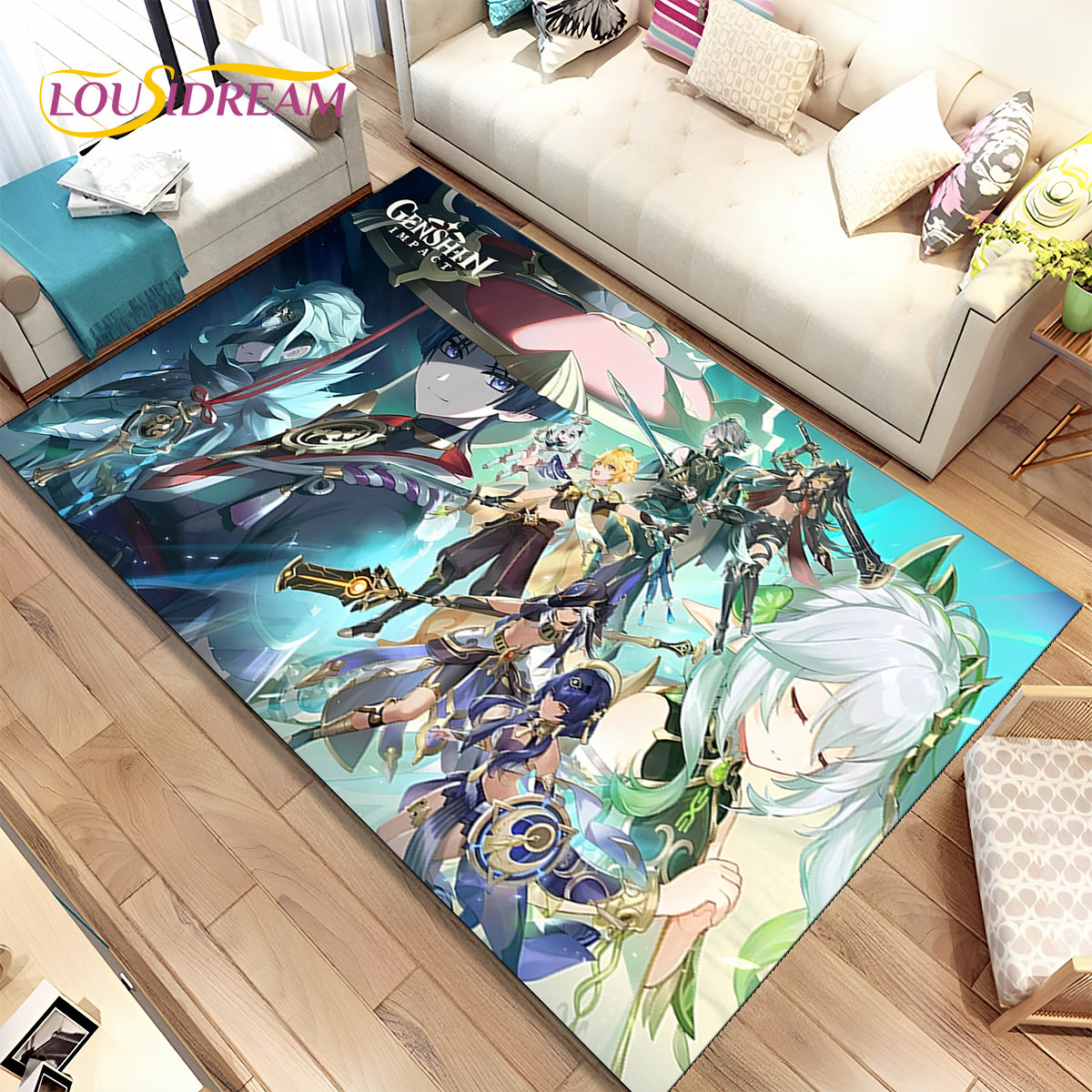 Genshin Impact Cartoon Game Ge - Kids Outdoor Flooring recensie en prijs