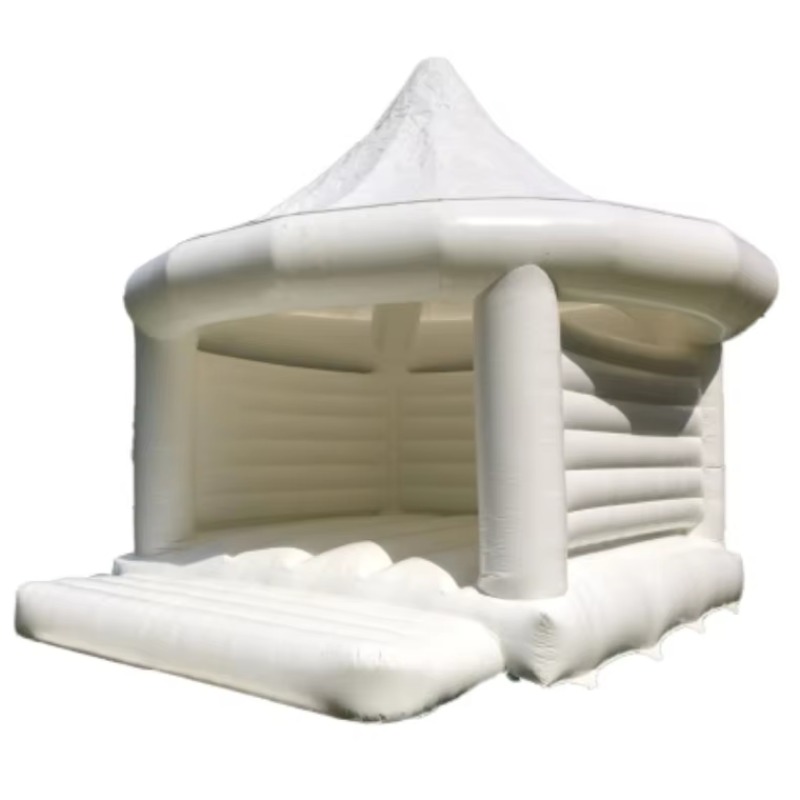 Opblaasbaar wit huwelijkskaste - Kids Outdoor Toys recensie en prijs