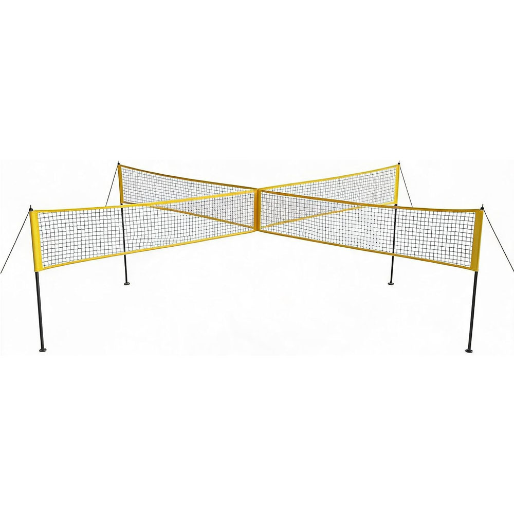 4-delige volleybalnetset met k - Kids Outdoor Volleyball Net recensie en prijs