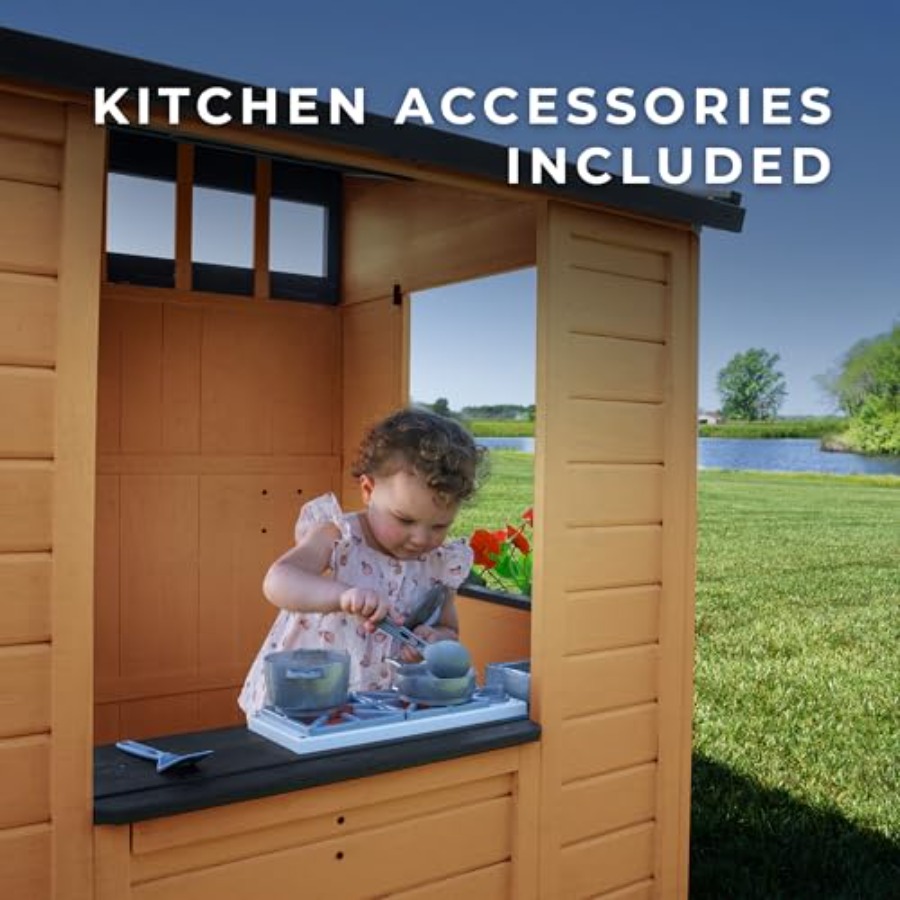 Buitenspeelhuis voor kinderen: - Kids Outdoor Chalkboard recensie en prijs