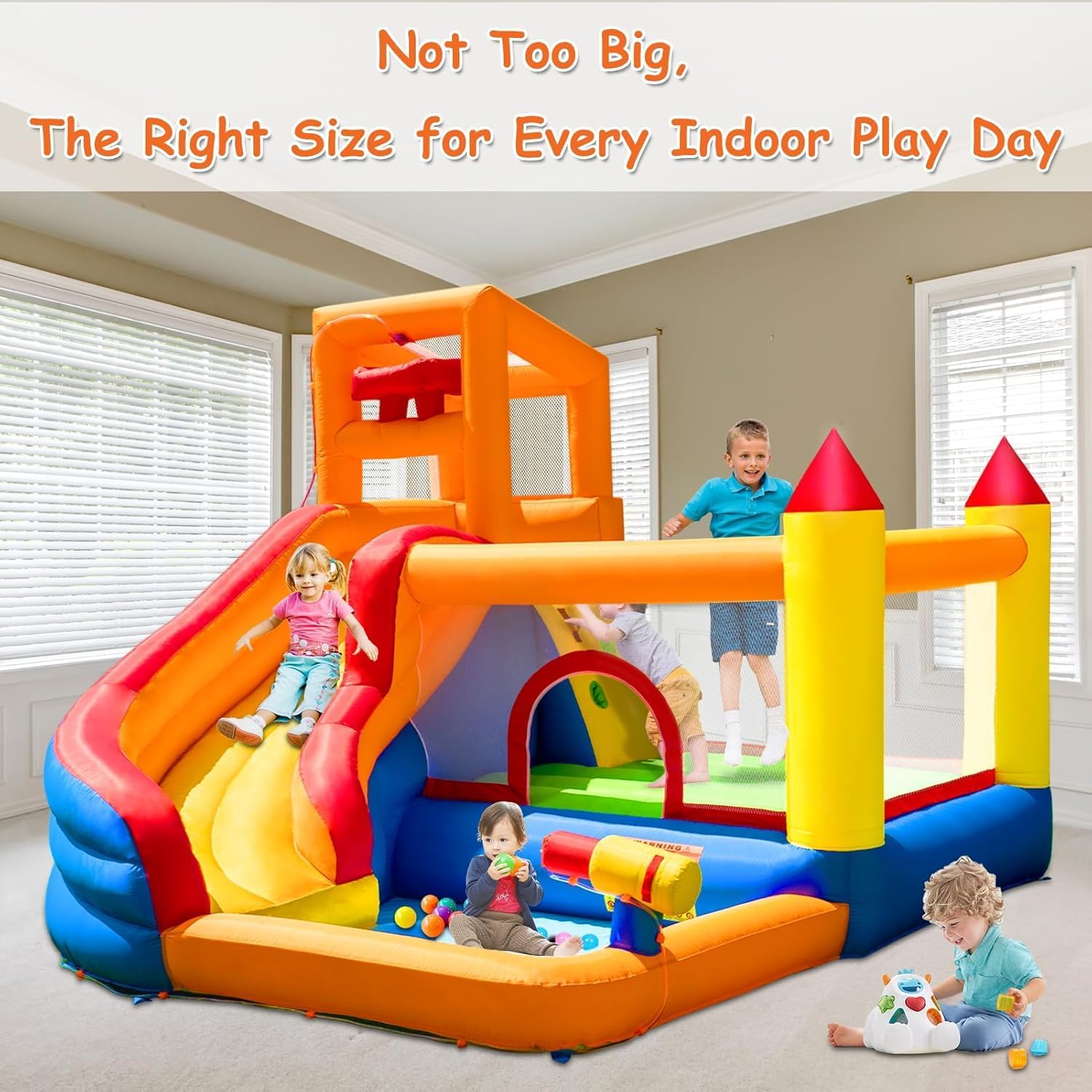 HuaKastro Opblaasbare Watergli - Kids Outdoor Inflatable Water Slide recensie en prijs