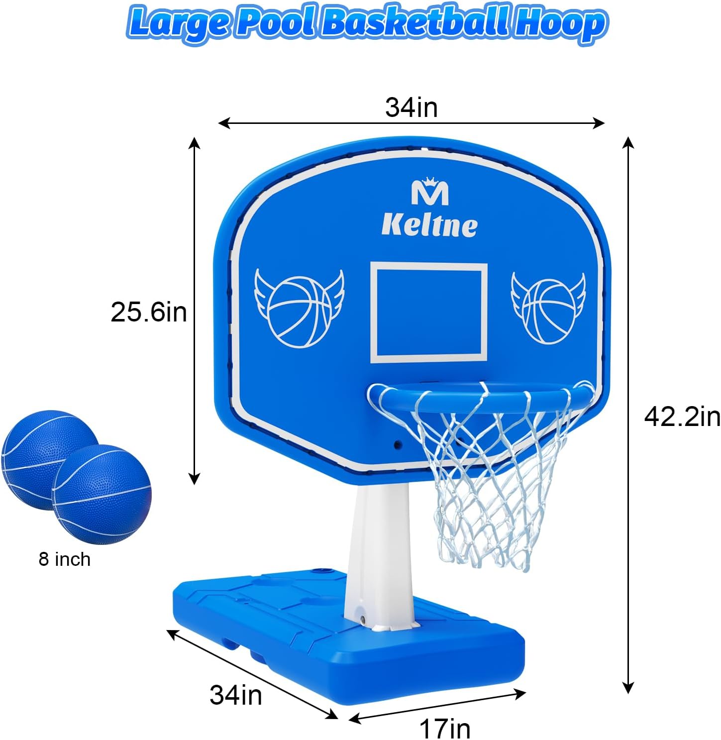 Grote basketbalring voor zwemb - Kids Outdoor Games recensie en prijs
