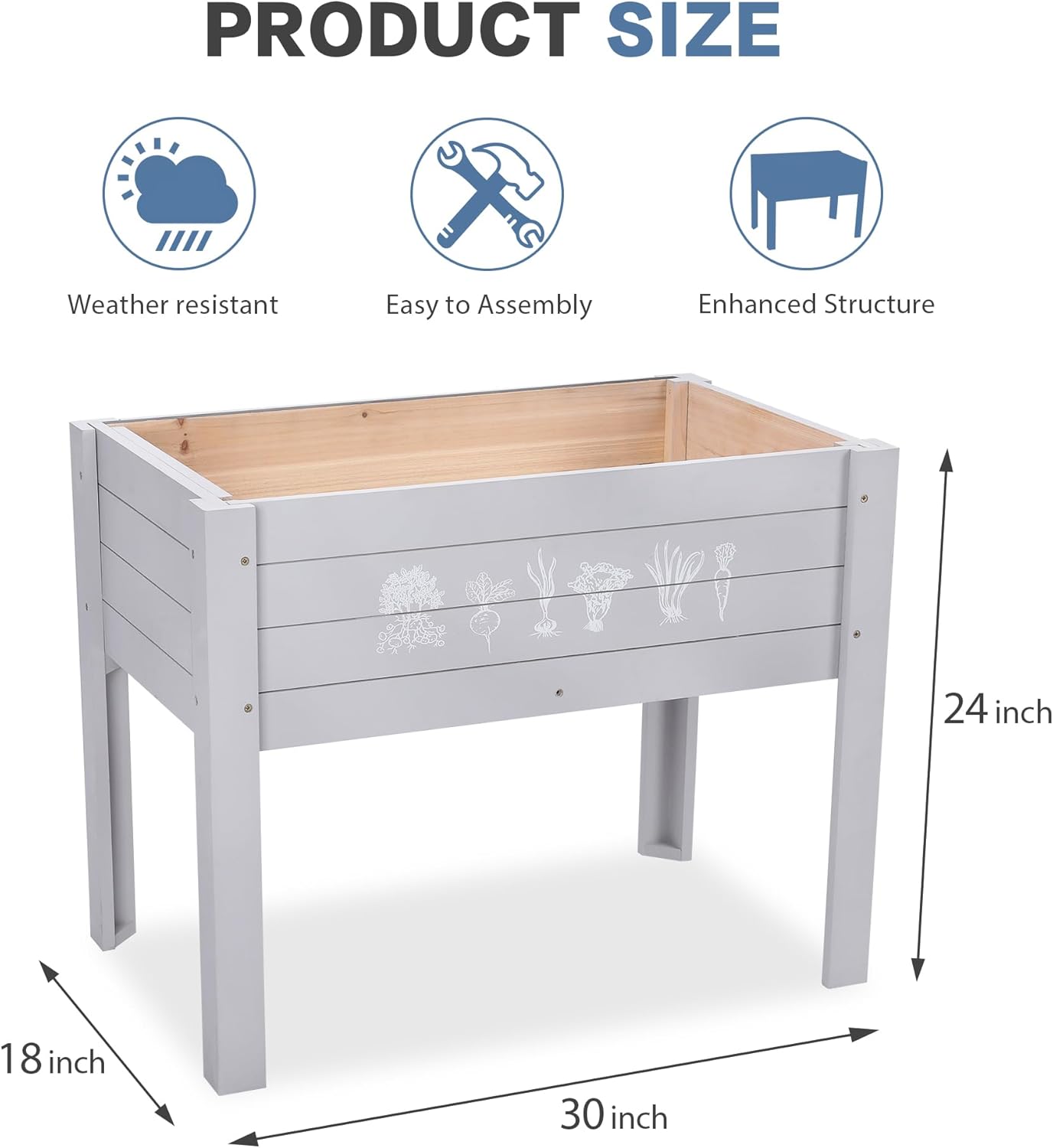 Kinderen verhoogd moestuinbed  - Kids Outdoor Chalkboard recensie en prijs