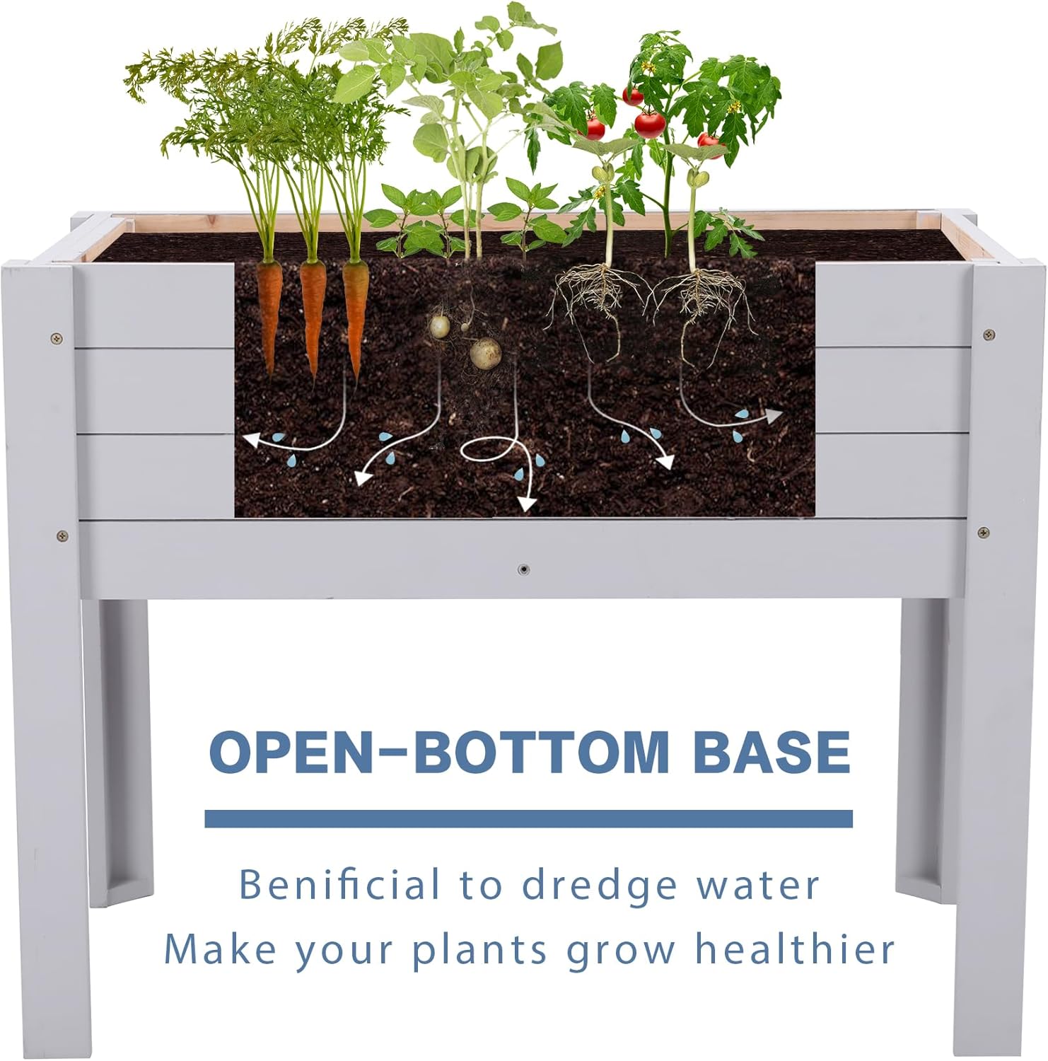 Kinderen verhoogd moestuinbed  - Kids Outdoor Chalkboard recensie en prijs