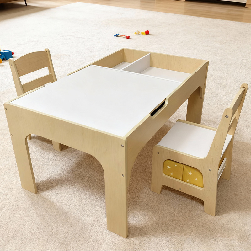 Moderne houten kindertafel- en - Kids Outdoor Chair And Table recensie en prijs