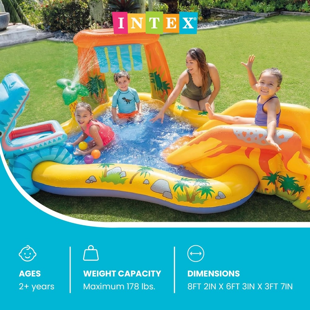 Opblaasbaar Dinosaurus Speelpa - Kids Outdoor Activity Centre recensie en prijs