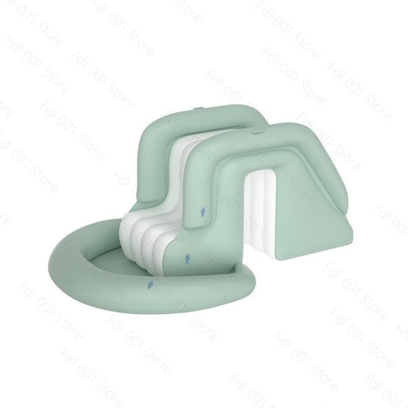 Draagbare opblaasbare watergli - Kids Outdoor Inflatable Water Slide recensie en prijs