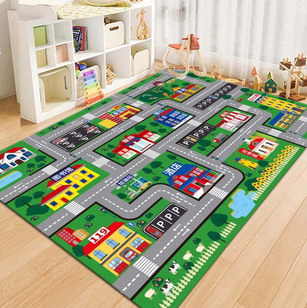 VIKAMA City Road Map speelklee - Kids Outdoor Flooring recensie en prijs