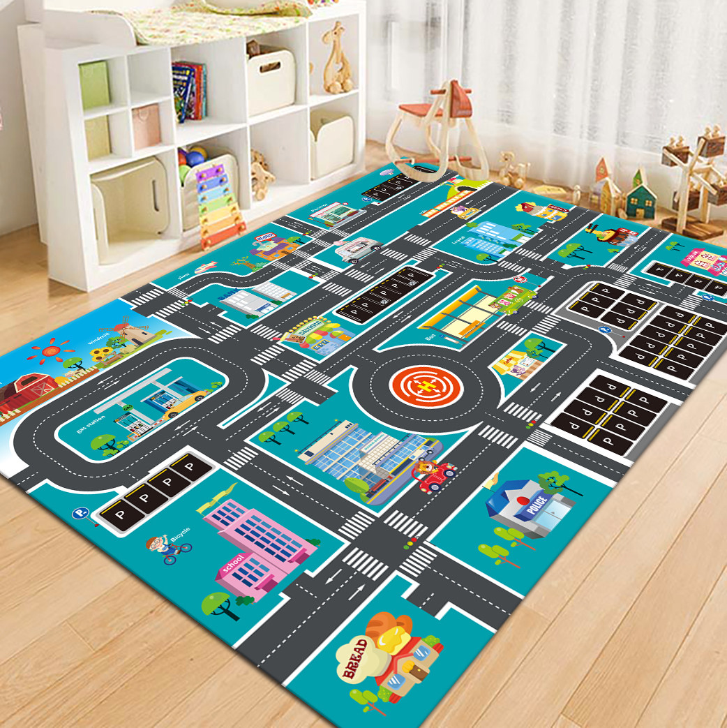 VIKAMA City Road Map speelklee - Kids Outdoor Flooring recensie en prijs