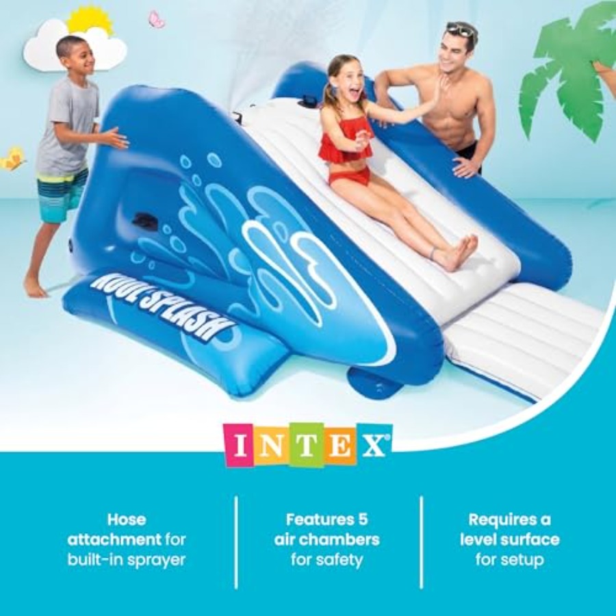 Opblaasbaar waterglijbaan zwem - Kids Outdoor Activity Centre recensie en prijs