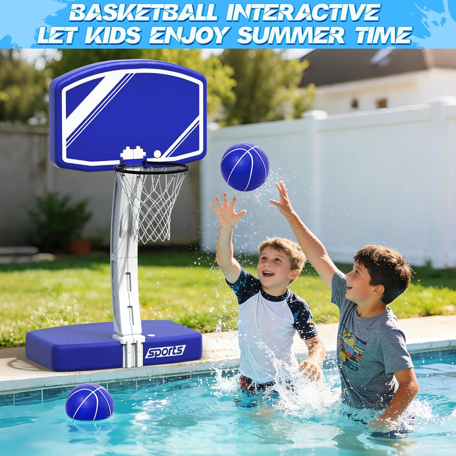 2-in-1 zwembad basketbalring e - Kids Outdoor Volleyball Net recensie en prijs