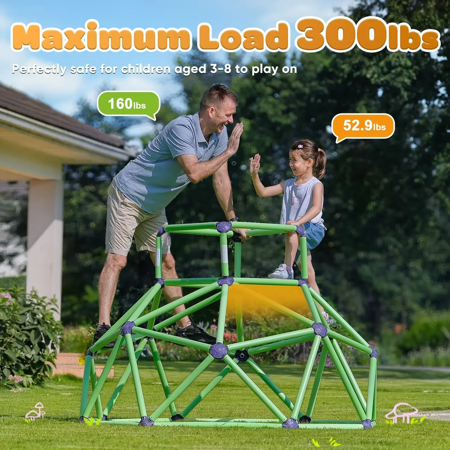 Zupapa Monkey Bars Climbing Do - Kids Outdoor Climbing Dome recensie en prijs