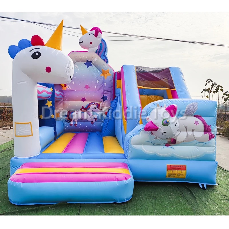 Eenhoorn Regenboog PVC Opblaas - Kids Outdoor Adventure Park recensie en prijs