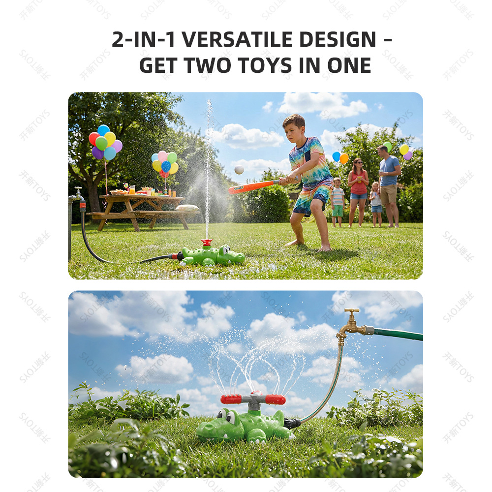 Cartoon uitwerp sproeier zomer - Kids Outdoor Yard Tools recensie en prijs