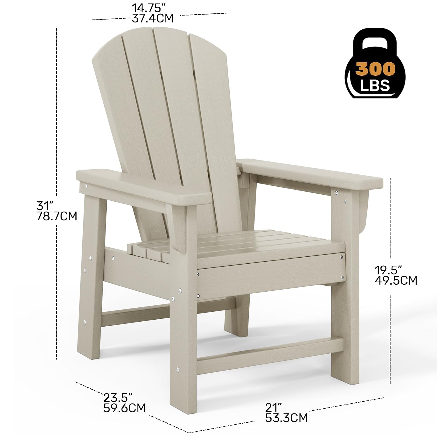 Kinderbuitenstoelset van 2, pe - Kids Outdoor Lounger Chair recensie en prijs