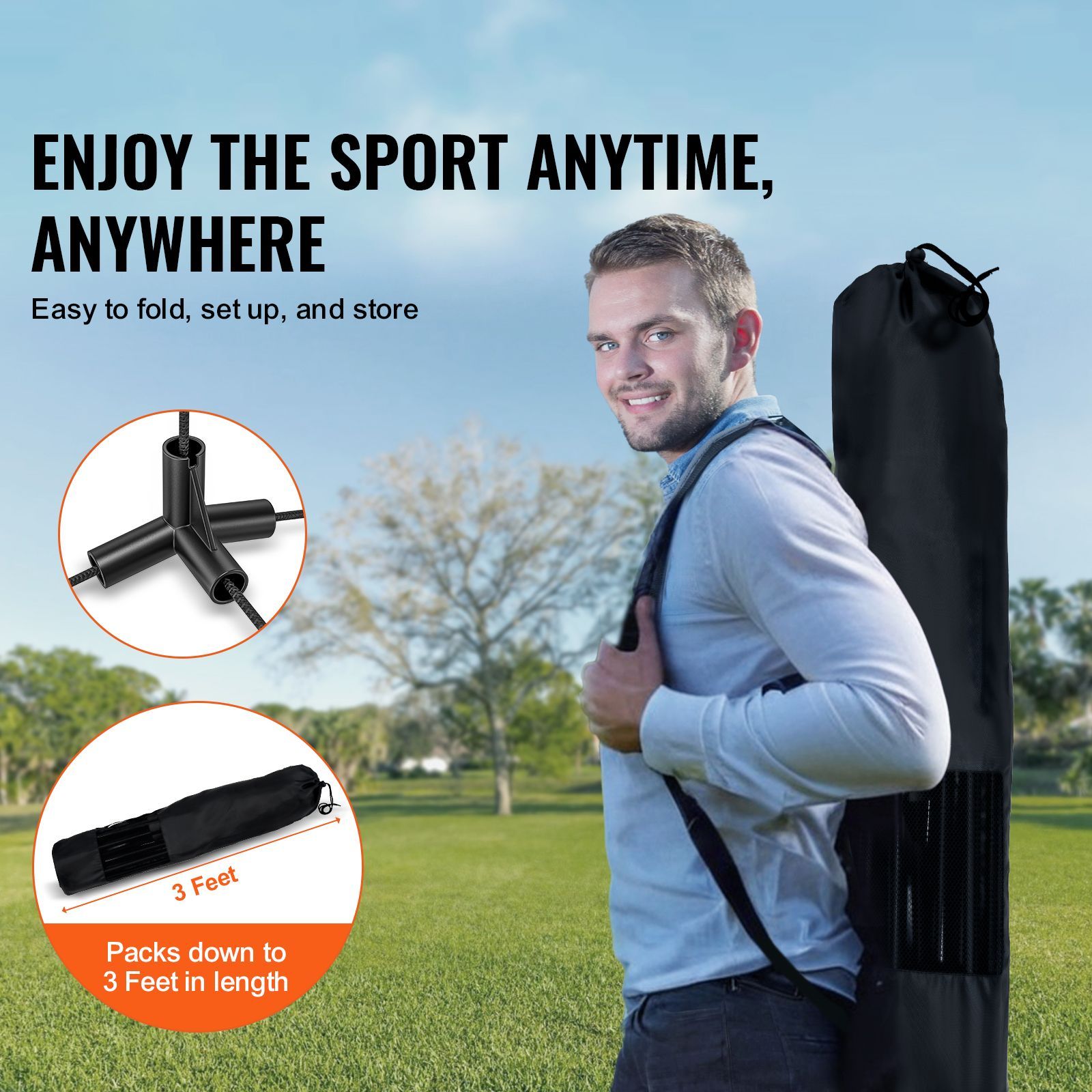 Badmintonnet, in hoogte verste - Kids Outdoor Volleyball Net recensie en prijs