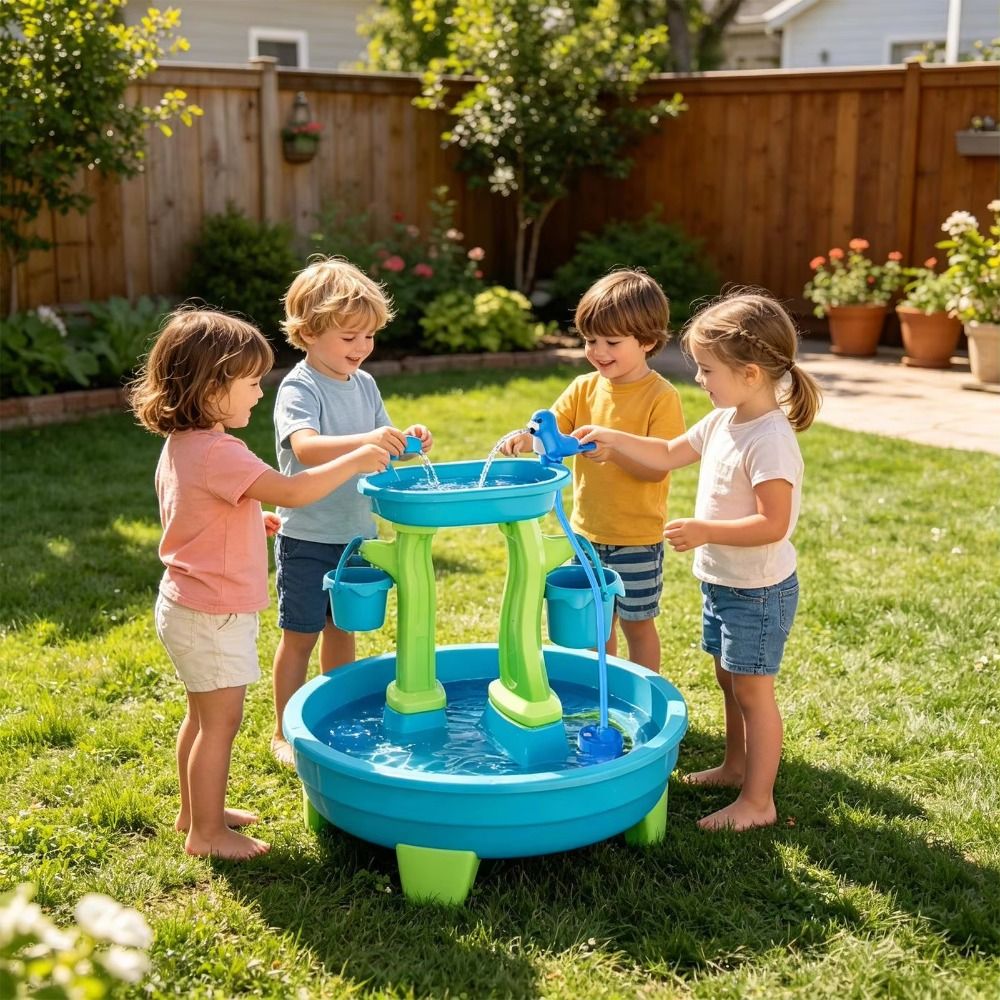 Draagbare, boorloze watertafel - Kids Outdoor Water Play Table recensie en prijs