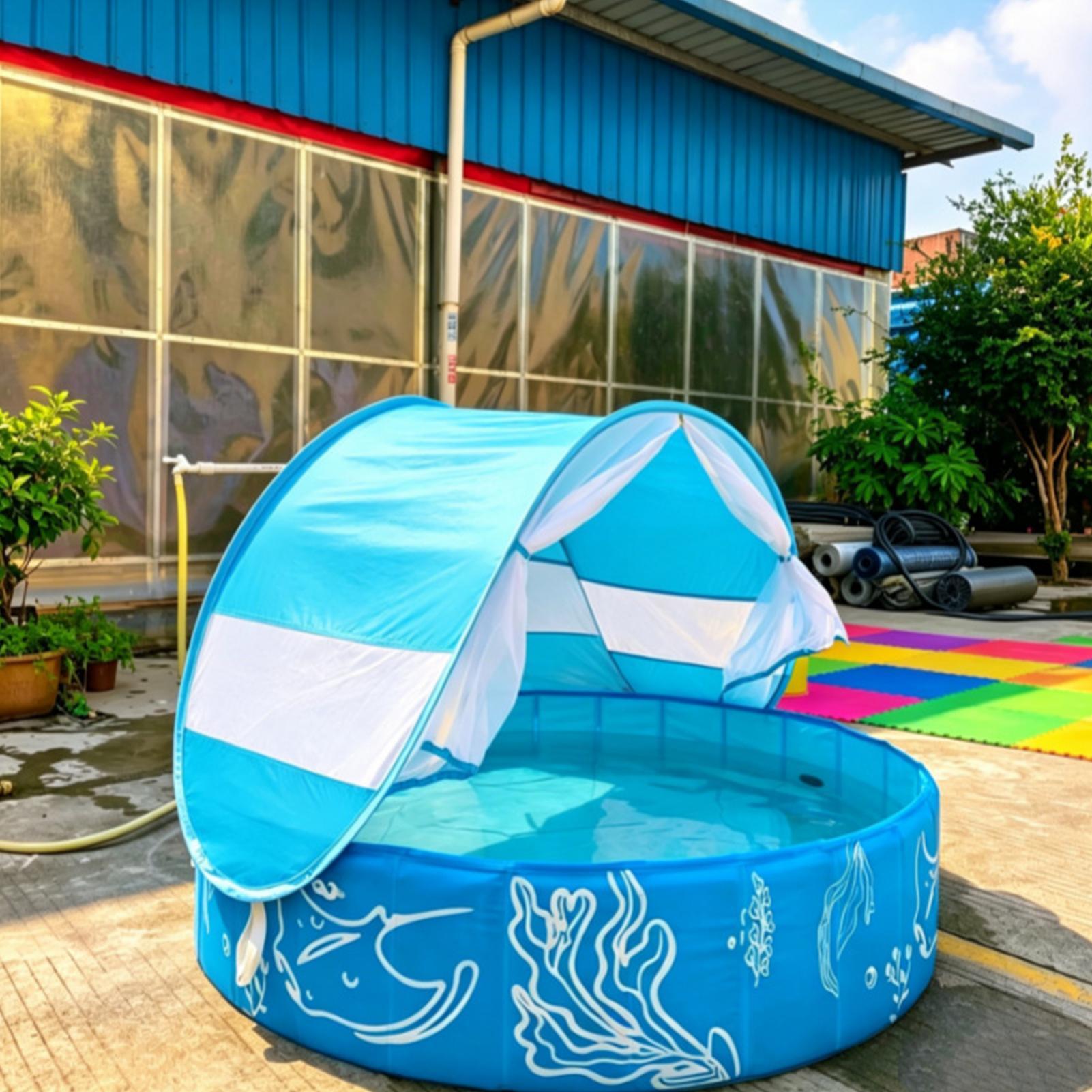Kinderzwembad met luifel 120x3 - Kids Outdoor Activity Centre recensie en prijs