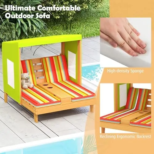 Kinderchaise Longue Stoel voor - Kids Outdoor Lounger Chair recensie en prijs