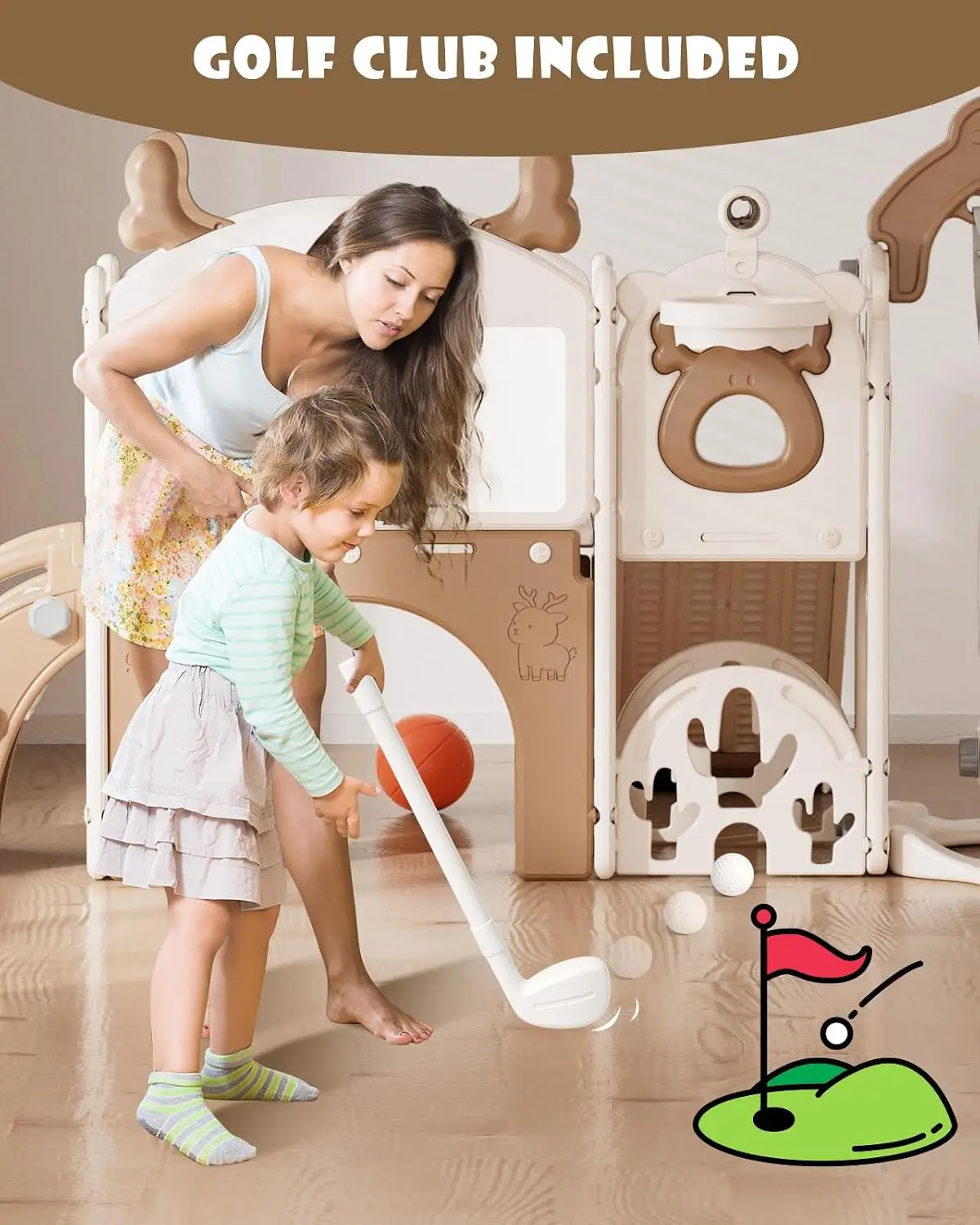 13-in-1 Glijbaan- en Schommels - Kids Outdoor Swing Set recensie en prijs