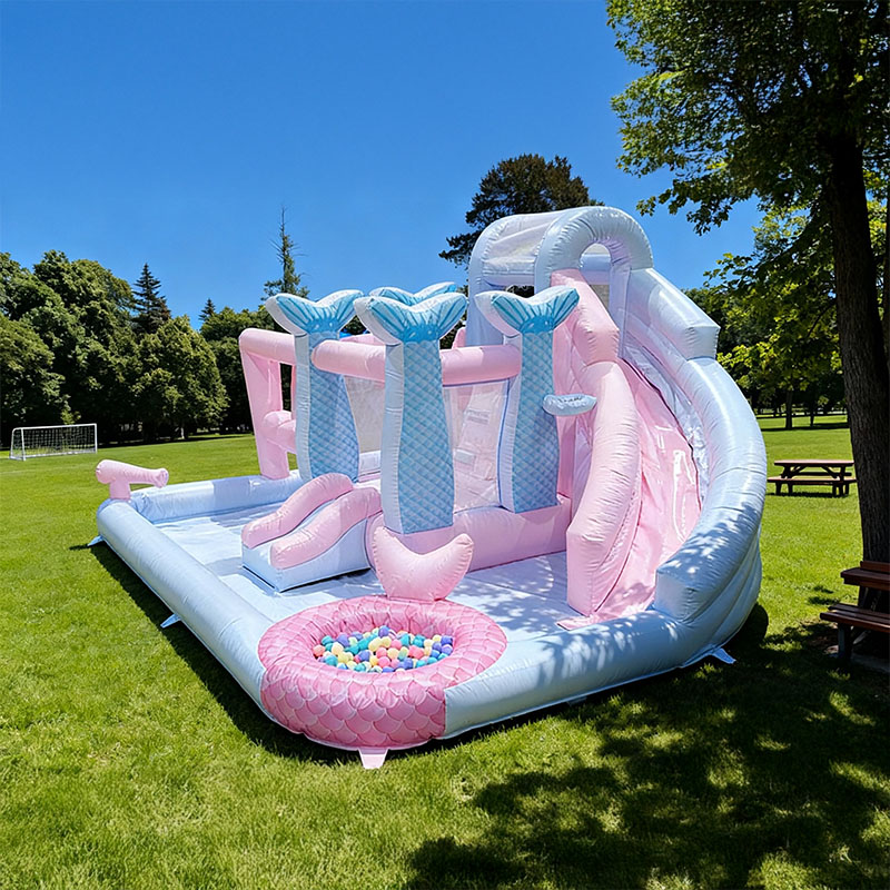 Opblaasbaar waterglijbaan kast - Kids Outdoor Inflatable Water Slide recensie en prijs