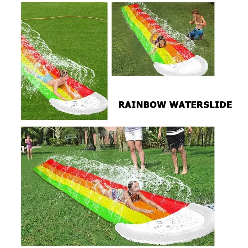 Zomer opblaasbare waterspeelgo - Kids Outdoor Inflatable Water Slide recensie en prijs