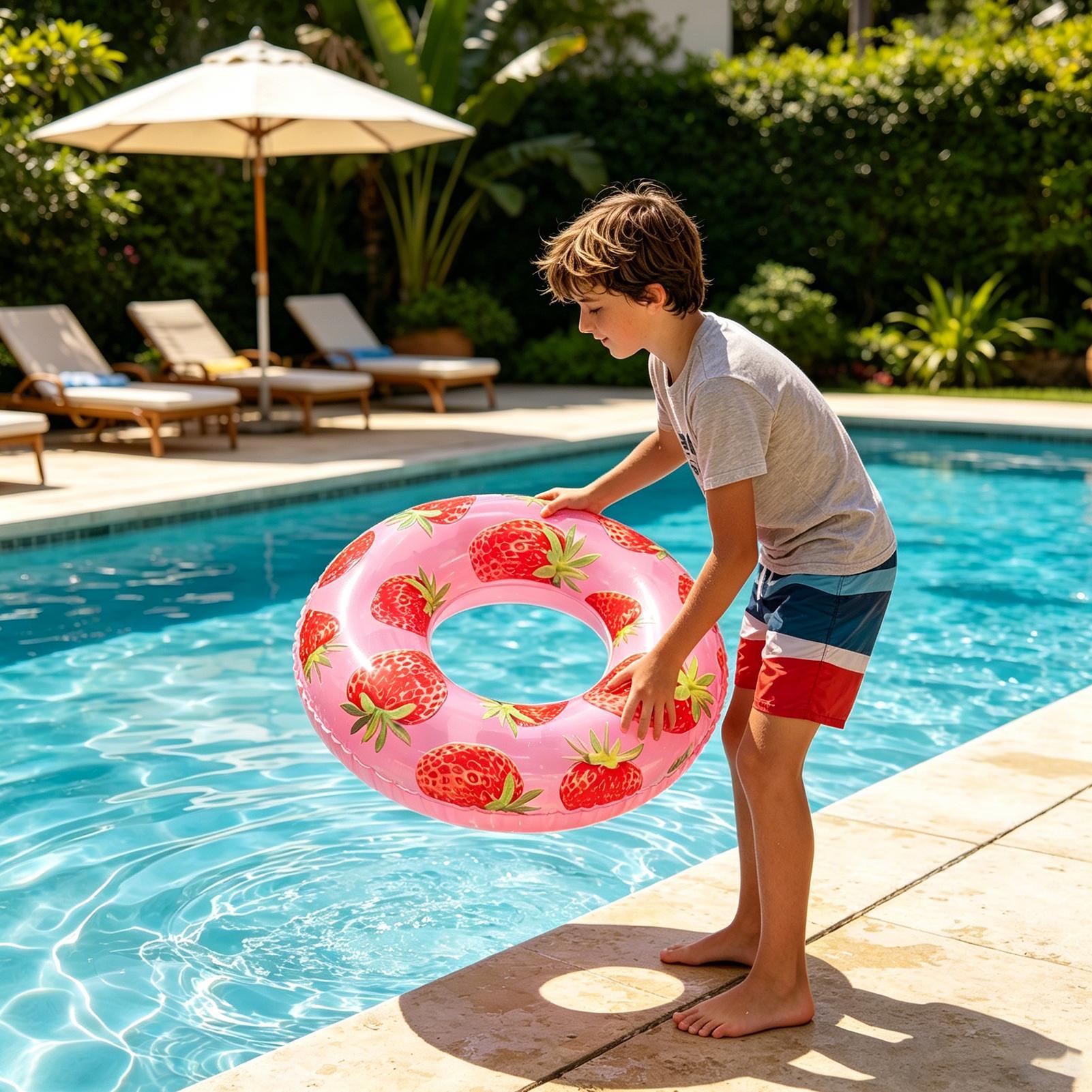 Opblaasbare fruitvormige zwemb - Kids Outdoor Youtube recensie en prijs