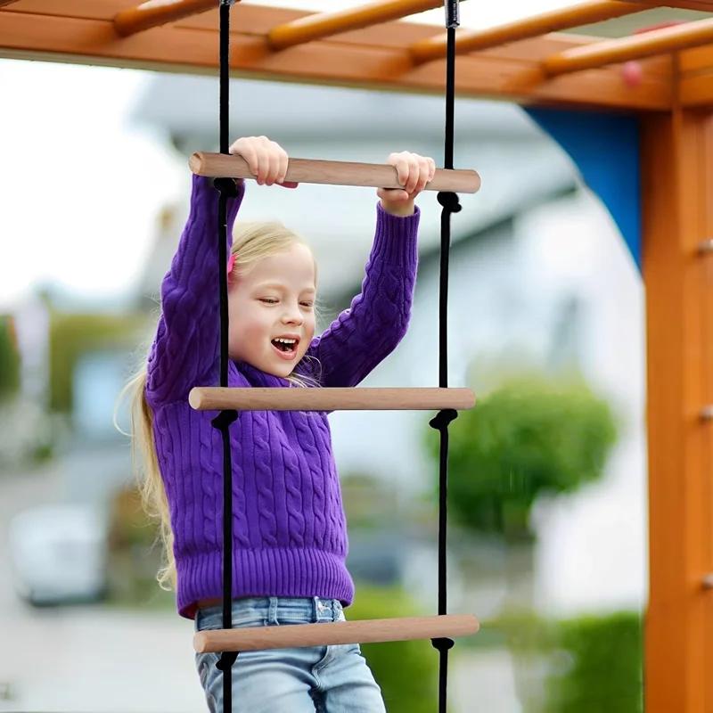 Klimtouwladder voor kinderen,  - Kids Outdoor Swing Set recensie en prijs