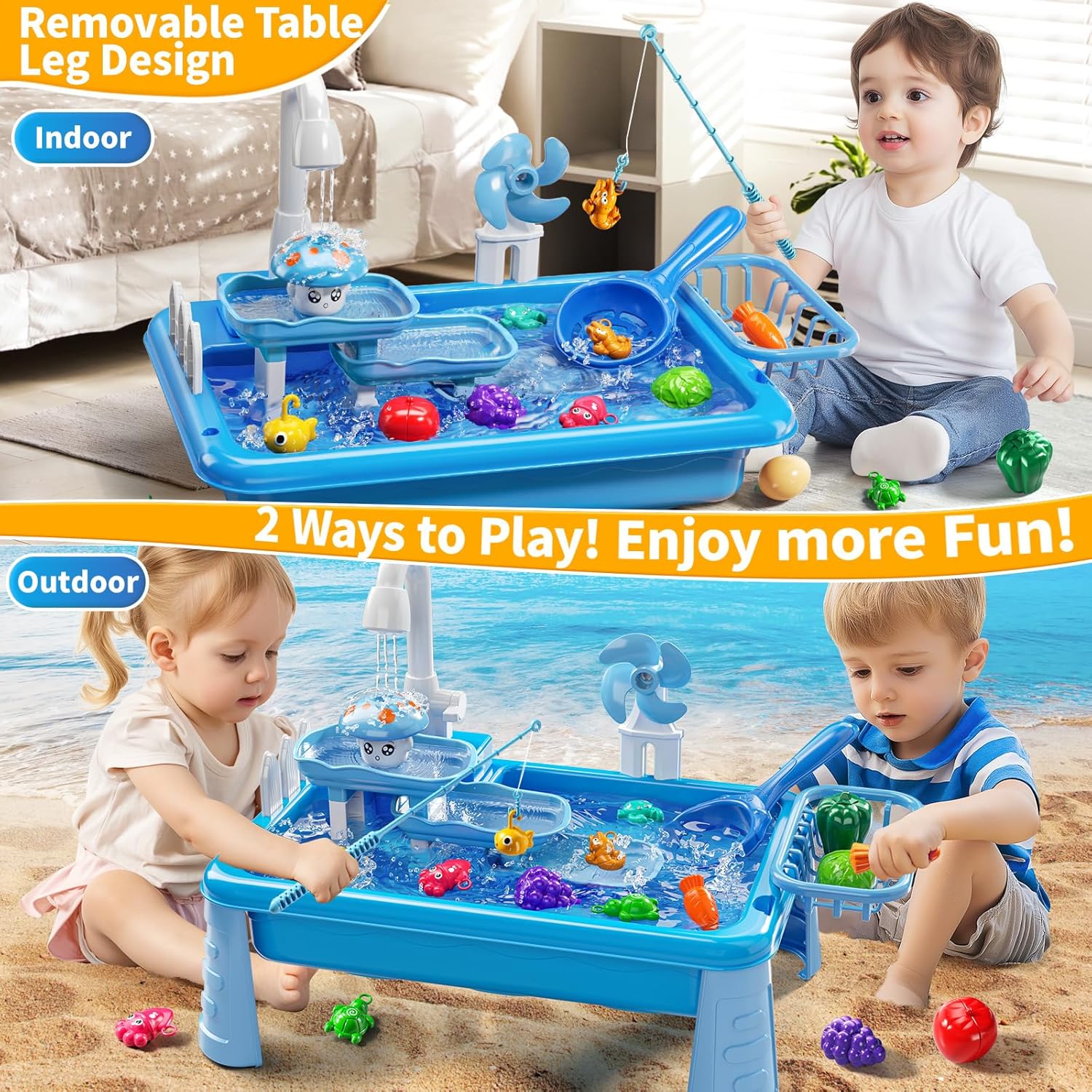 Watertafel speelgoed gootsteen - Kids Outdoor Water Play Table recensie en prijs