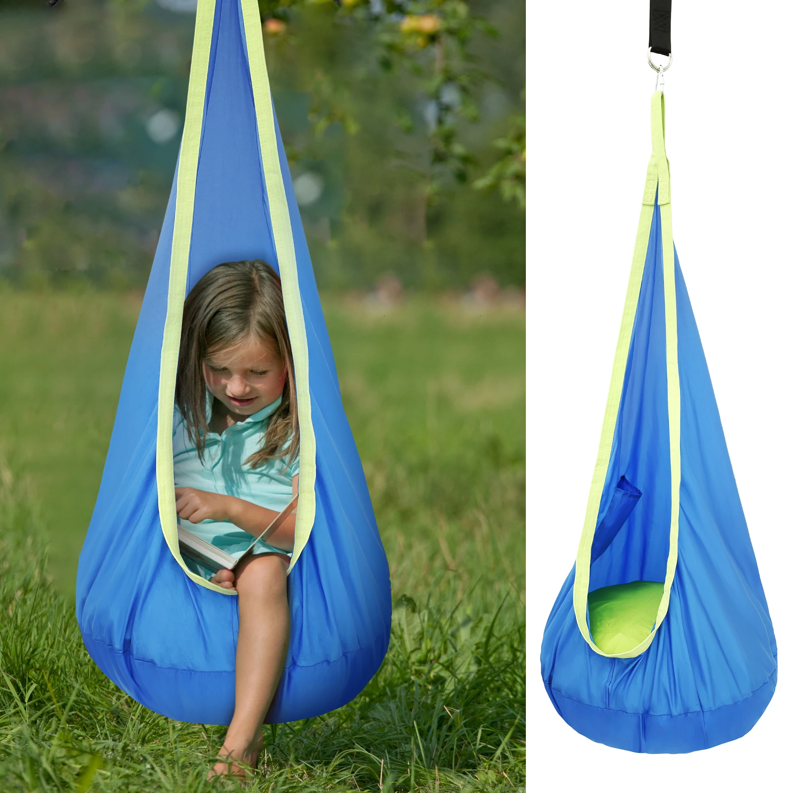 Zintuiglijke schommelstoel voo - Kids Outdoor Hammock Swing recensie en prijs