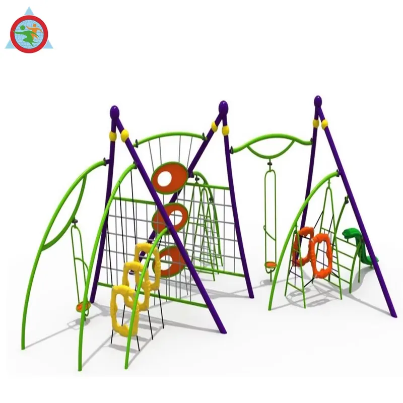 Klimnet en -koepelset van plas - Kids Outdoor Climbing Dome recensie en prijs